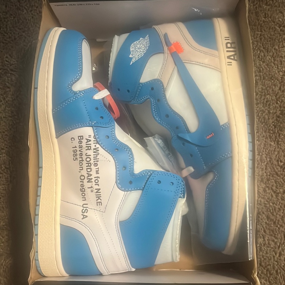 Off white Jordan 1’s